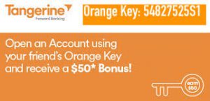 tangerine bank promo code