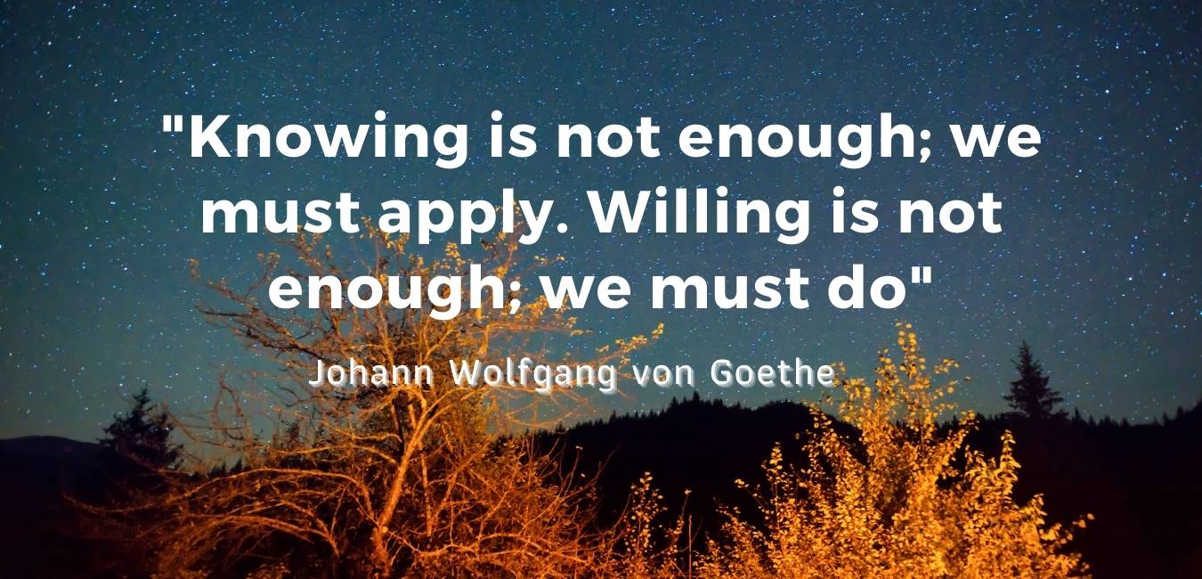 Johann Wolfgang von Goethe Quotes - Financial Flavours
