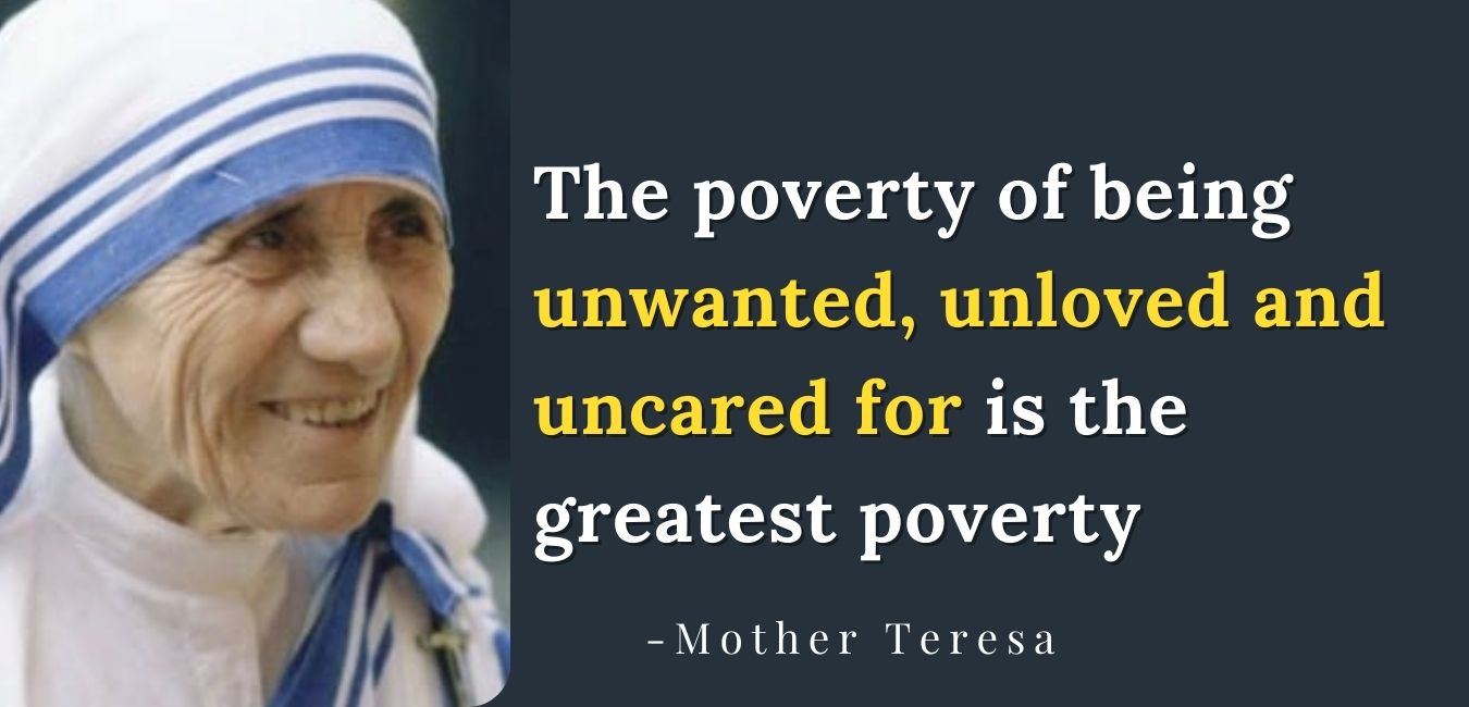 Mother Teresa inspirational quote: